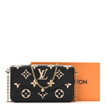 Empreinte Monogram Giant Felicie Pochette Black Beige