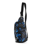 Damier Graphite Pixel Avenue Sling Backpack Blue