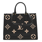 Empreinte Monogram Giant Onthego MM Black Beige