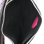 LV X YK Empreinte Multi Pochette Accessories Black Fuchsia