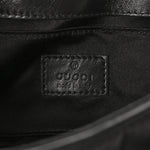 Nappa Vertical Matelasse Medium Maxi Horsebit Chain Shoulder Bag Black