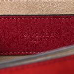 Goatskin Mini GV3 Shoulder Bag Cherry Red