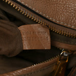 Calfskin Medium Marcie Satchel Desert Taupe