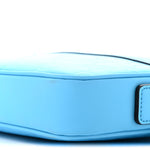 Rubber Effect Monogram GG Crossbody Bag Bright Blue