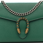 Calfskin Mini Dionysus Chain Wallet Emerald