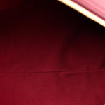 Calfskin Braided Small Blossom Top Handle Bag Burgundy