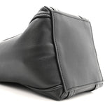 Calfskin XS Laundry Cabas Tote Black