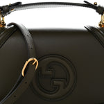 Arabella Calfskin Medium Blondie Top Handle Bag Luscious Green