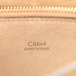 Calfskin Suede Medium Faye Shoulder Bag Motty Grey