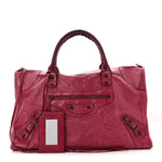 Agneau Classic Hardware Work Pourpre