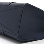 Grained Calfskin LV Aerogram Tote Navy