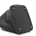 Taurillon Clemence Picotin Lock 22 MM Black