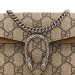GG Supreme Monogram Super Mini Dionysus Shoulder Bag Taupe