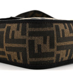 Fabric Jacquard FF 1974 Medium Baguette Tobacco Moro Black