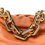 Calfskin The Pouch Chain Clay