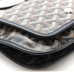 Goyardine Plumet Wallet Clutch Black