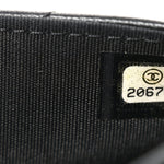 Lambskin Quilted Boy Wallet On Chain WOC Black