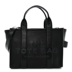 Grained Calfskin Small The Tote Bag Black