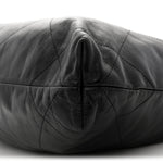 Shiny Calfskin Quilted Small Chanel 22 Black