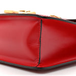 Calfskin Small Sylvie Shoulder Bag Hibiscus Red