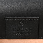 Velvet GG Monogram Web Super Mini Sylvie Chain Shoulder Bag Brown Black Oro Vecchio