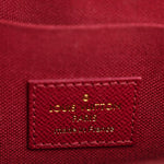 Monogram Pochette Felicie Chain Wallet Fuchsia
