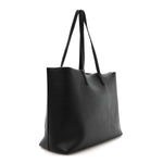 Calfskin Large Shopping Tote Black