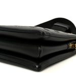 Lambskin Embossed Monogram Coussin PM Black