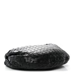 Nappa Intrecciato Teen Jodie Hobo Black