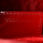 Patent Cannage Large Lady Dior Red