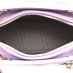 Lambskin Cannage Medium Lady Dior Purple