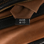Calfskin Quilted Stam Black