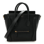 Smooth Calfskin Nano Luggage Black