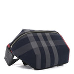 House Check Sonny Bum Bag Navy Grey