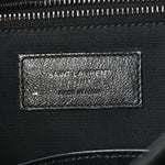 Grained Lambskin Monogram Large Niki Chain Satchel Black