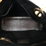 Metallic Grained Calfskin Cannage Medium Supple Lady Dior Steel