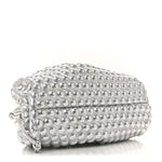 Metallic Fabric Bubble Wrap The Mini Pouch Silver