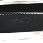 Metallic Calfskin Clutch Silver
