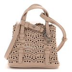 Calfskin Vienne Wave Mini Mina Bag Sable