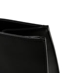 Calfskin Large Woody Tote Black