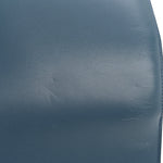 Box Calfskin Medium Classic Box Flap Bag Slate Blue