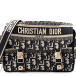 Oblique Small Diorcamp Bag Blue