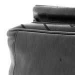 Calfskin Matelasse Monogram Microstud Medium Niki Chain Satchel Black