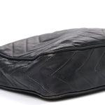 Lambskin Quilted CC Tassel Camera Case Black
