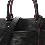 Epi Vaneau GM Black Hot Pink