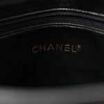 Lambskin Triple CC Shoulder Bag Black