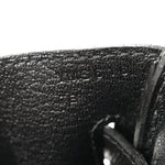 Epsom Birkin 30 Black