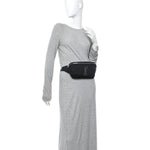 Canvas Monogram Belt Bag Black