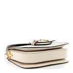 GG Supreme Monogram Horsebit 1955 Shoulder Bag Beige Mystic White