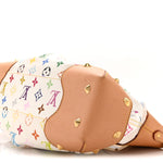 Monogram Multicolor Judy MM White